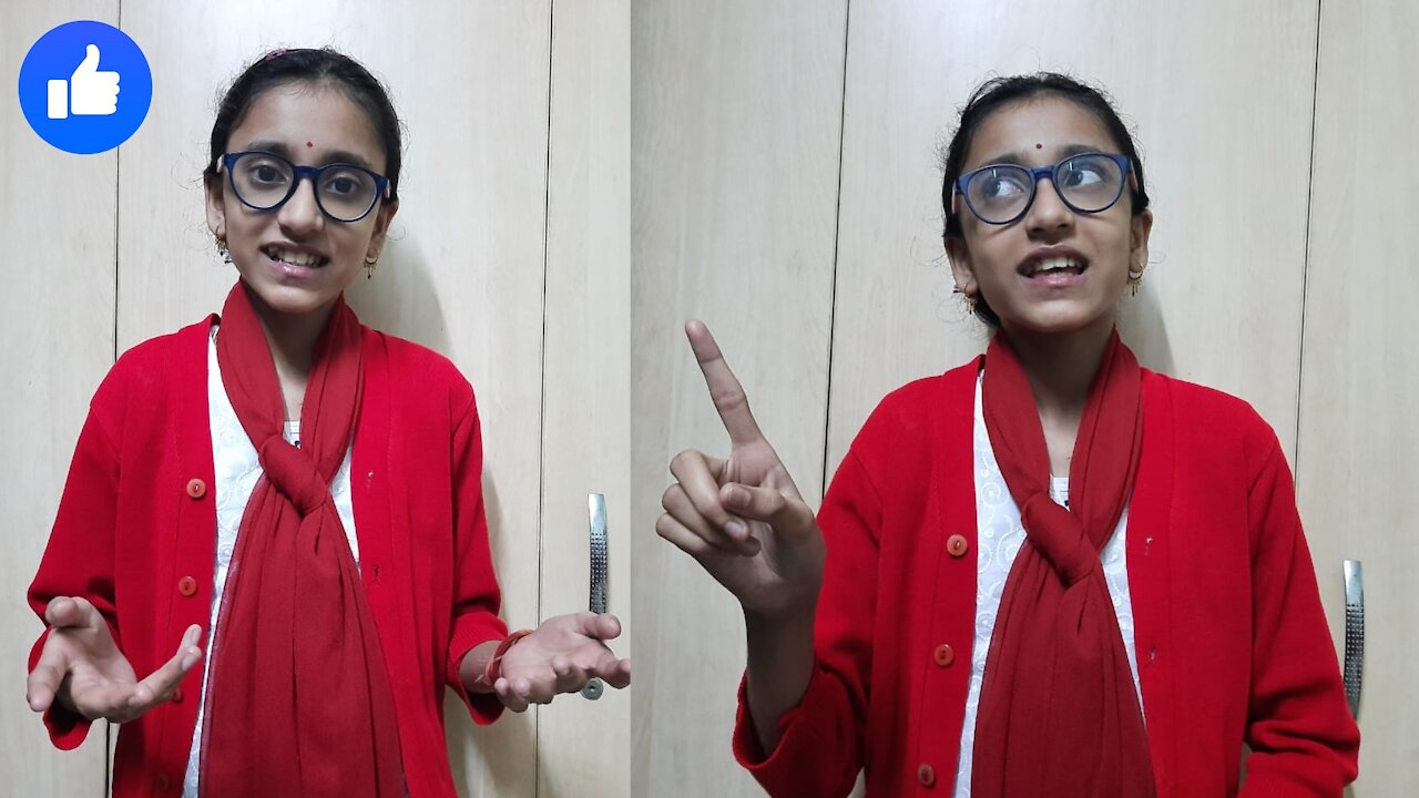 কনক ঠাকুর এর লেখা "আকাশমেয়ে "II Angira Sain Recitation II #SweetCuteCute