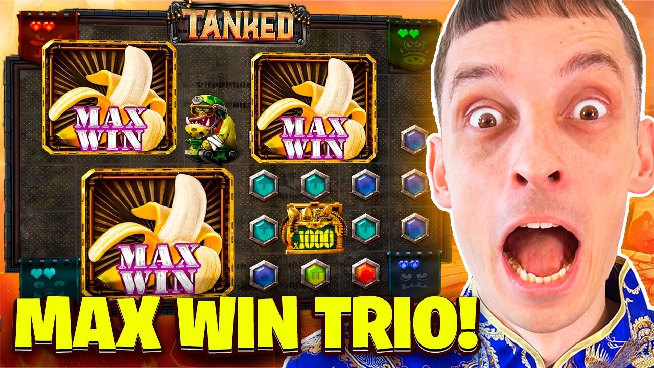 WIN on TANKED 25,000X! TRIPLE MAX