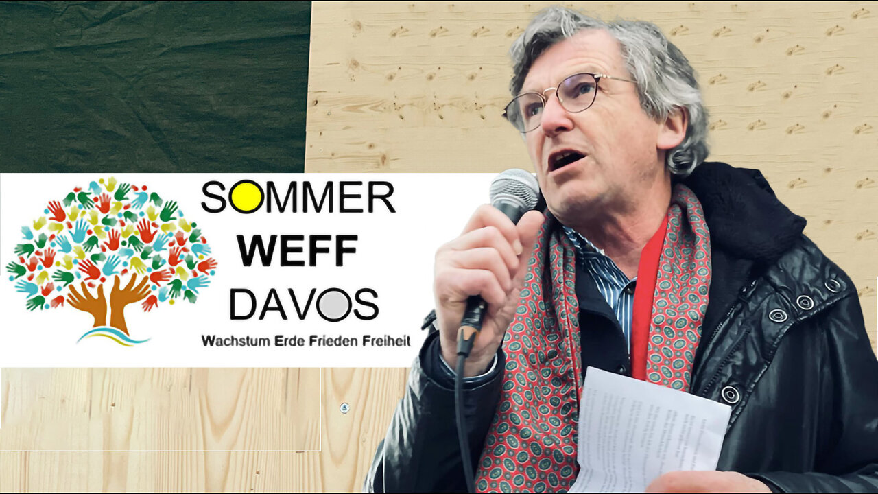 Sommer WEFF Davos 2022 - Christoph Pfluger, Redaktor, Zeitpunkt. Wo stehen wir?