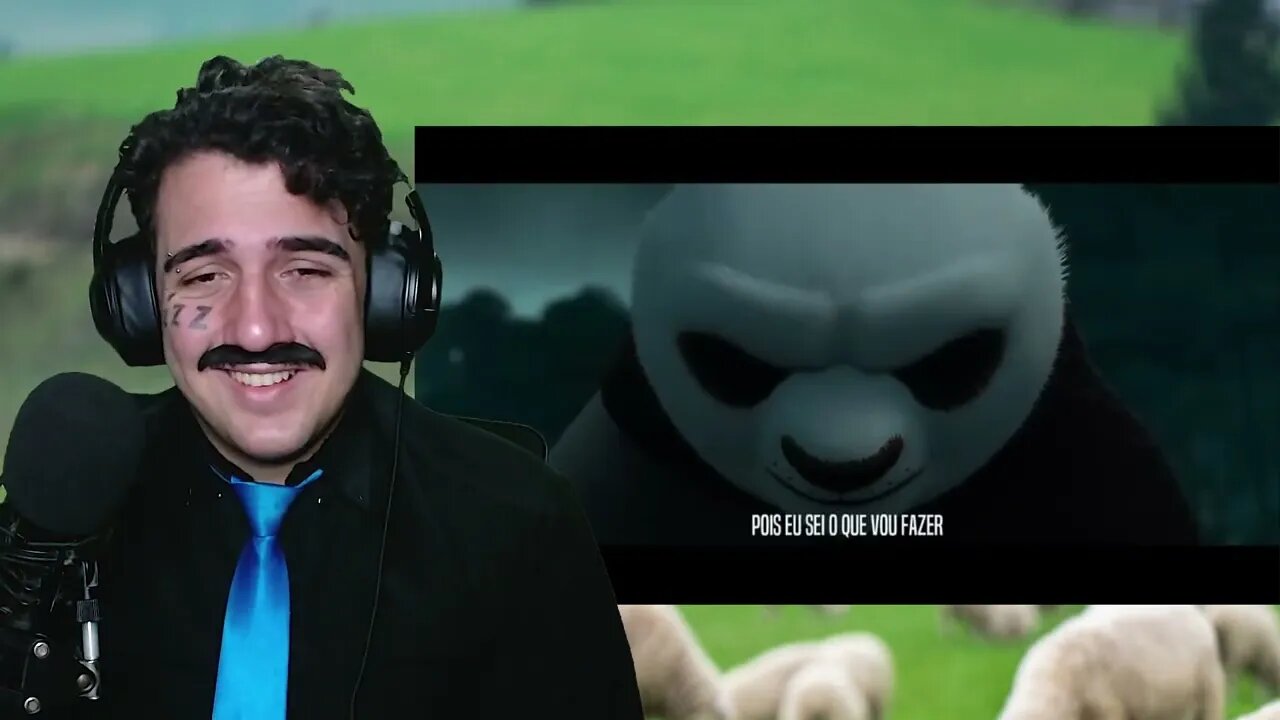 PASTOR REACT Herdeiro do Chi | Po (Kung Fu Panda) | Ninja