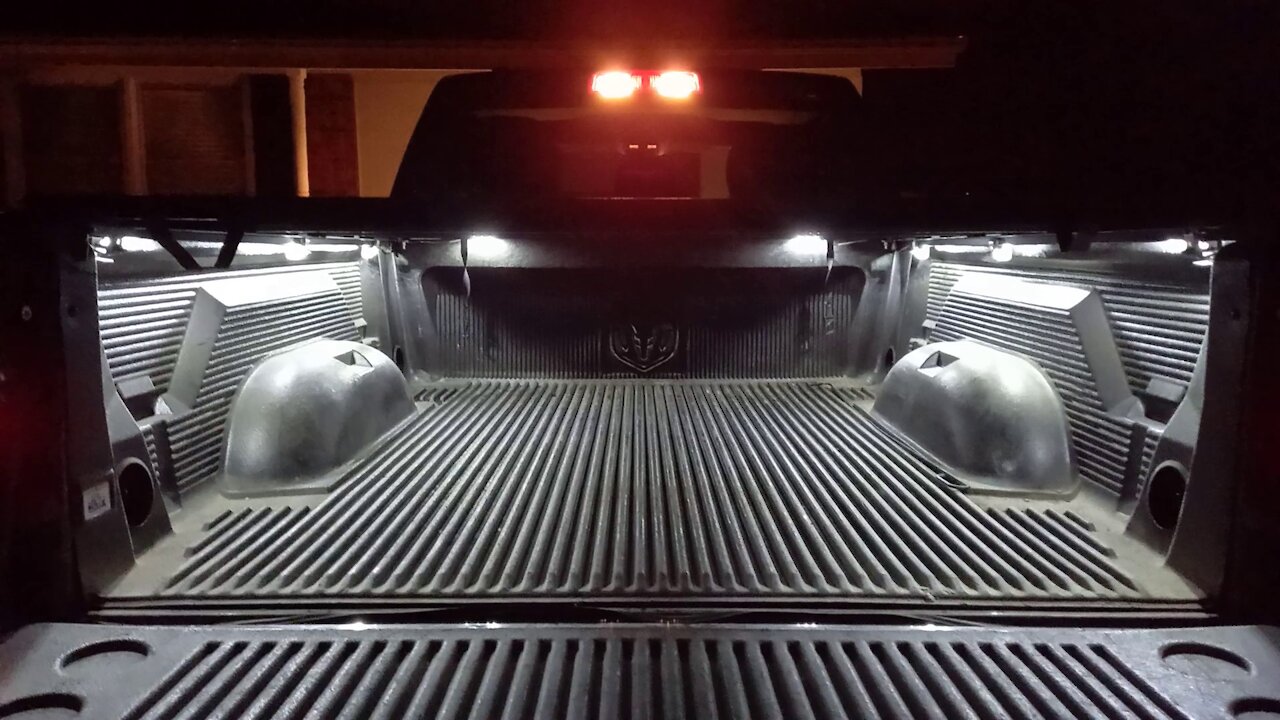 Bed Light Install - 2017 RAM 1500