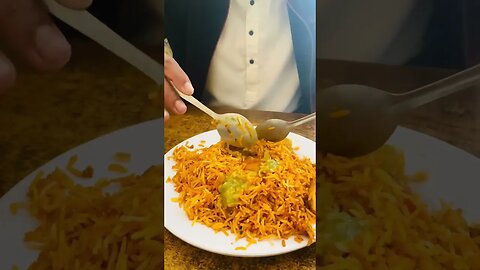 Rate this Spicy Chicken biryani #spicy #foodies #foodlover #chicken #biryani