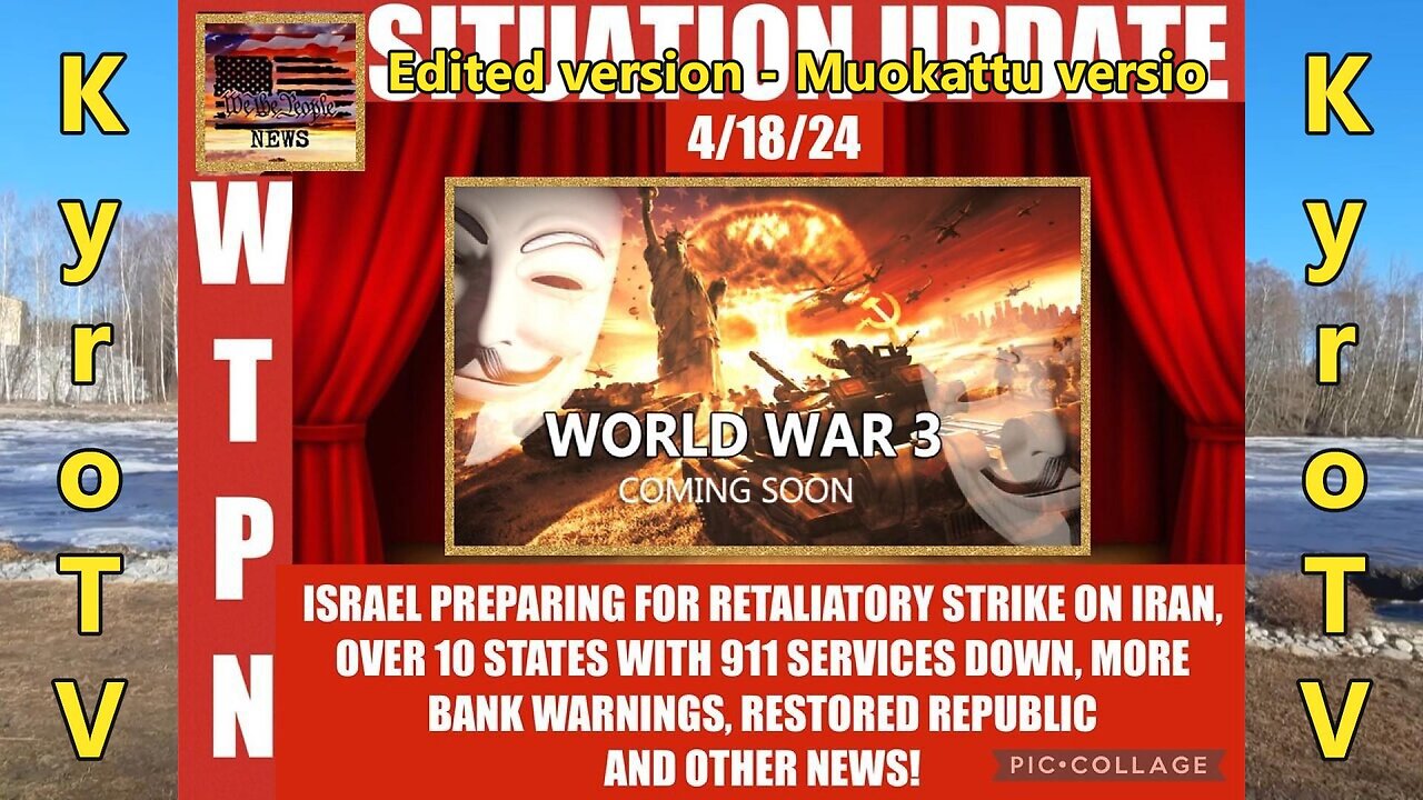 Situation Update - April 18, 2024 (edited version) (Swedish subtitles)