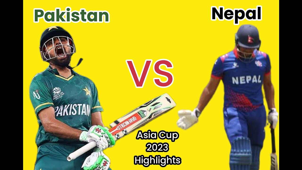 Pakistan vs Nepal asia cup 2023 | Pakistan vs Nepal Highlights