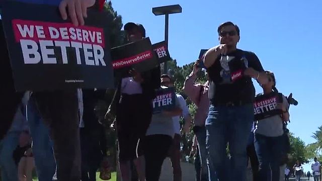 Several Las Vegas schools participate in National School Walkout Day