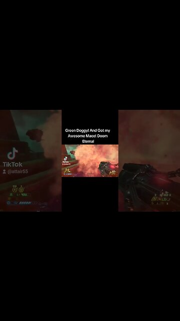 #green #Doggy #animal #Arena and got my #Mace #weapon #Doom #doometernal #gaming #foryou #fy #fps
