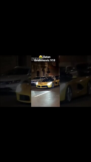 Zlatan Ibrahimovic Porsche 918 Spyder #zlatan #ibra #ibrahimovic #918 #918spyder #soccer #fotball