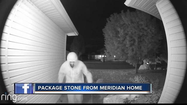 Meridian police on the lookout for a thief stole a 10-year-old girls birthday party supplies