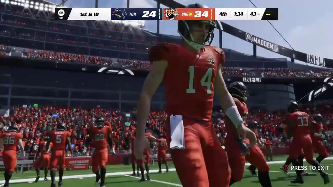 TDFL Football [Season 9/Week 10]: Toronto (6-2) @ Chicago (5-3)