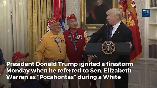 Trump Sparks Firestorm for Calling Elizabeth Warren 'Pocahontas,' Now Huckabee Has a Question for Disney President