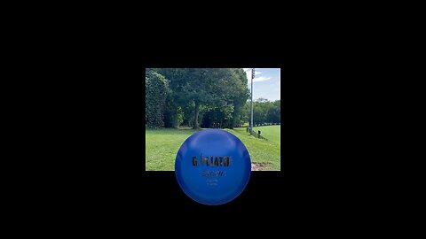 Hitting the poll on a par 4!