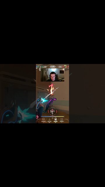 He Told Me TO FAKE "A" Lmao 🤐 (Valorant) #shorts