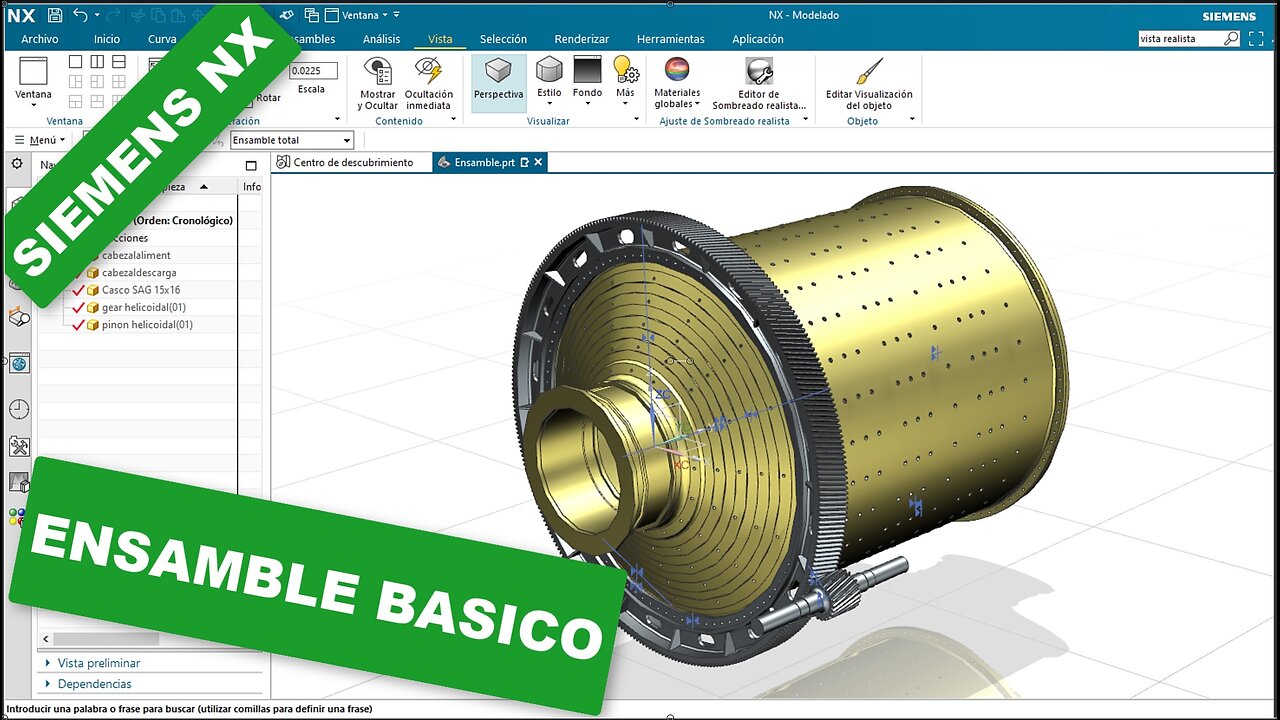 NX Siemens | Basic assembly