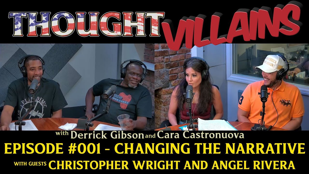 I was a guest on the Premiere of the Thought Villains Podcast, NYC Conservatives stand up!