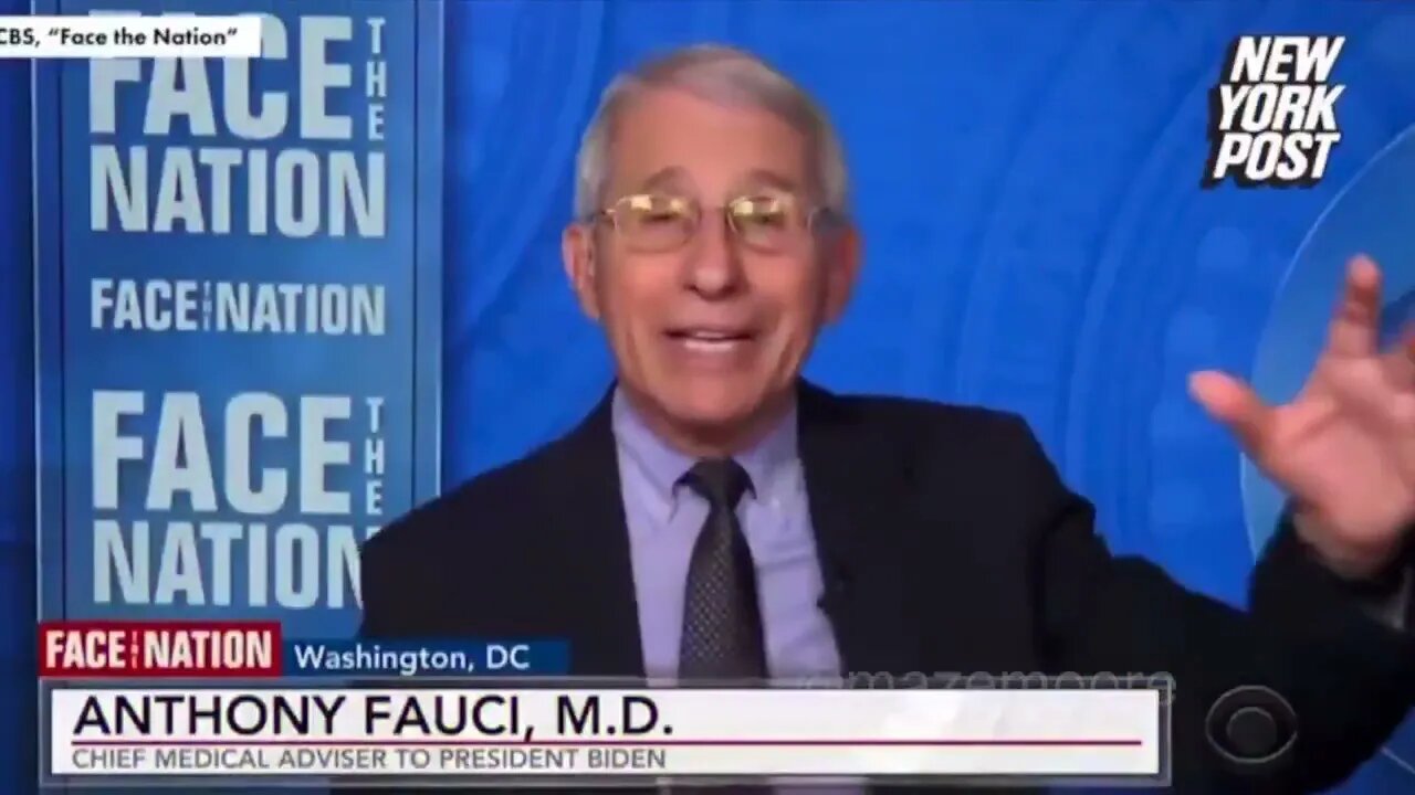 Dr. Fauci Explains The Science Behind Masks