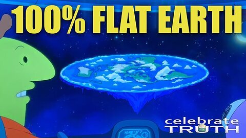 🔴LIVE_ 100% FLAT EARTH in CARTOONS