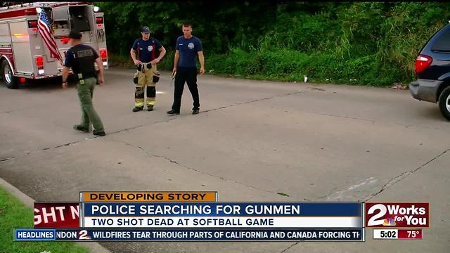 Gunman loose after yesterday's shooting in North Tulsa
