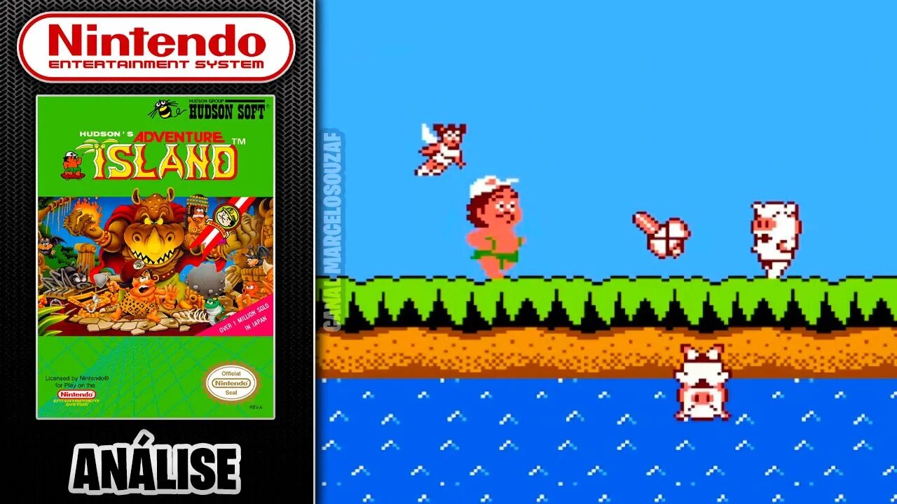 Adventure Island de NES | Análise do Jogo