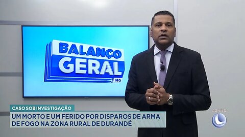 Caso sob Investigação: Um Morto e um Ferido por Disparos de Arma de Fogo na Zona Rural de Durandé.