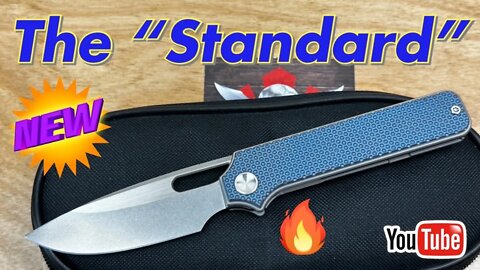 Golden Designworks “Standard” Magnacut titanium liner lock knife !