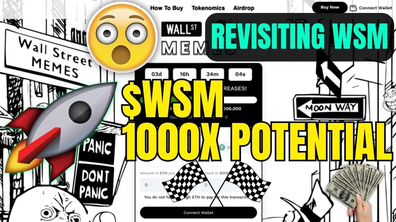 $13 Million and Counting | Wall Street Memes crypto on 🔥🔥. Revisiting WSM Coin