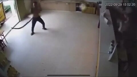 A snake dance.