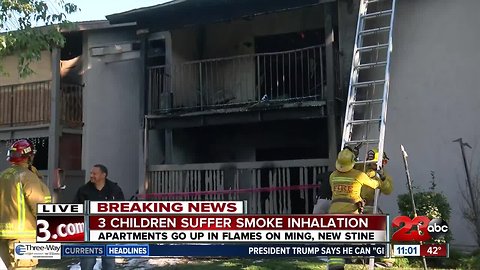 Two Families Affected by Apartment Fire in Southwest Bakersfield