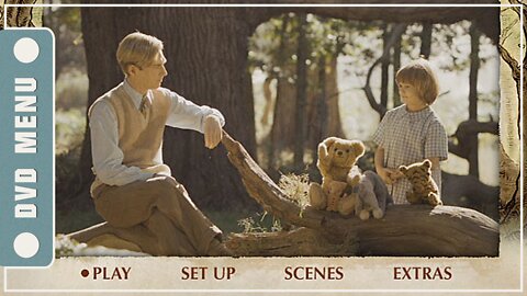 Goodbye Christopher Robin - DVD Menu