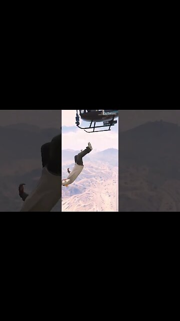 Unbelievable GTA 5 Short That Will Leave You Shocked! Helicopter Jump