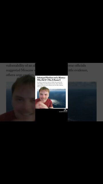 US blame Russia for Nordstream leaks