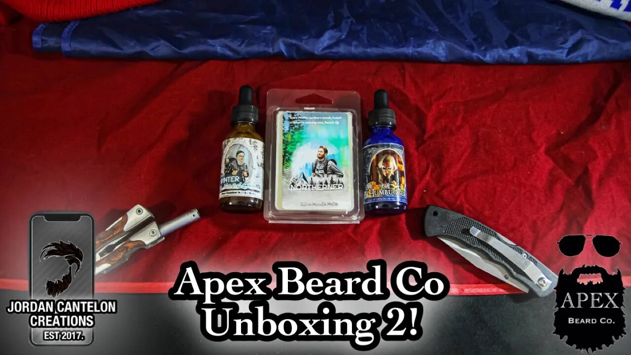 APEX BEARD CO'S NEWEST SCENT BLEW ME AWAY??!! Apex Beard Co Unboxing 2!