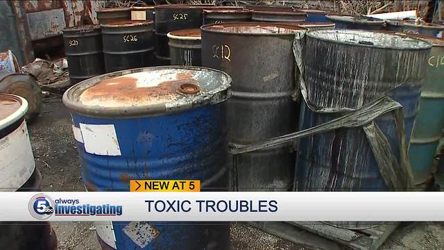 EPA investigating more than 100 discarded drums containing unknown chemicals