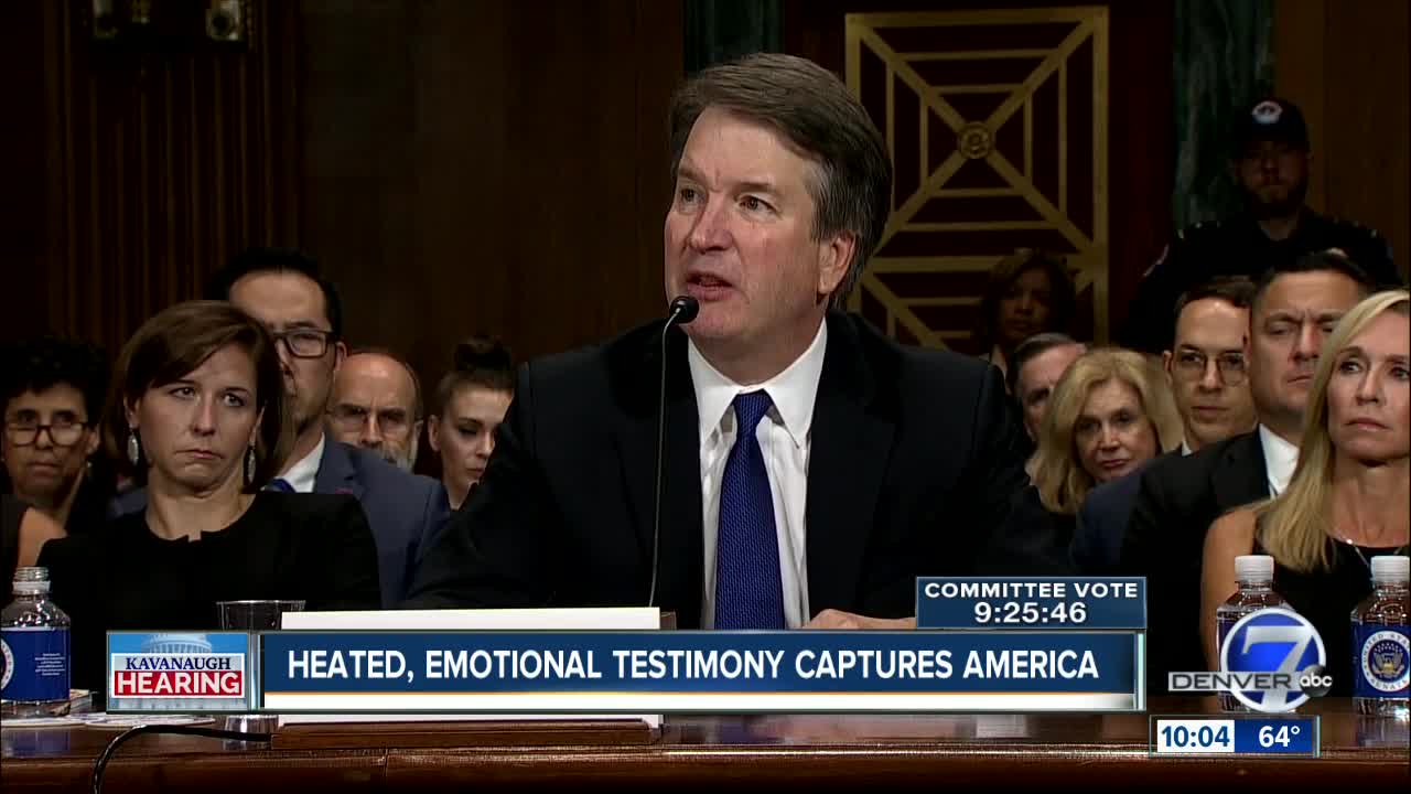 Colorado experts weigh in on Kavanaugh, Blasey Ford hearing implications