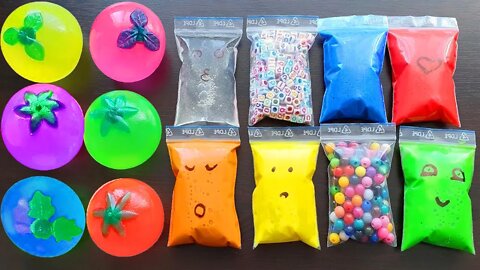 Making Slime with Bags and Water Balls