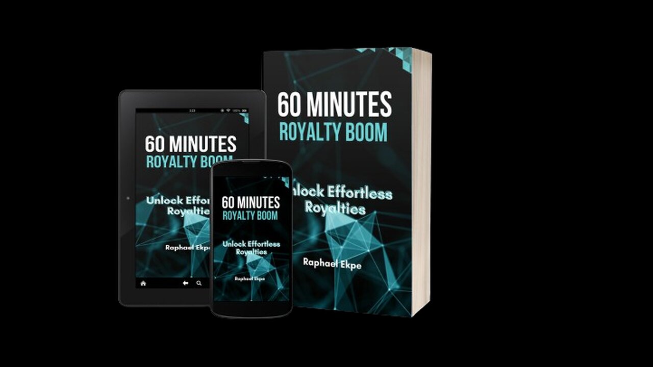 60 Minutes Royalty Boom Review : Effortless Book Publishing with AI