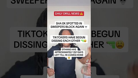 Daily Drill News 🔥🔥 #nycdrill #drill #kayflock #cblu #dthang #nyc #drillmusic #drilltypebeat