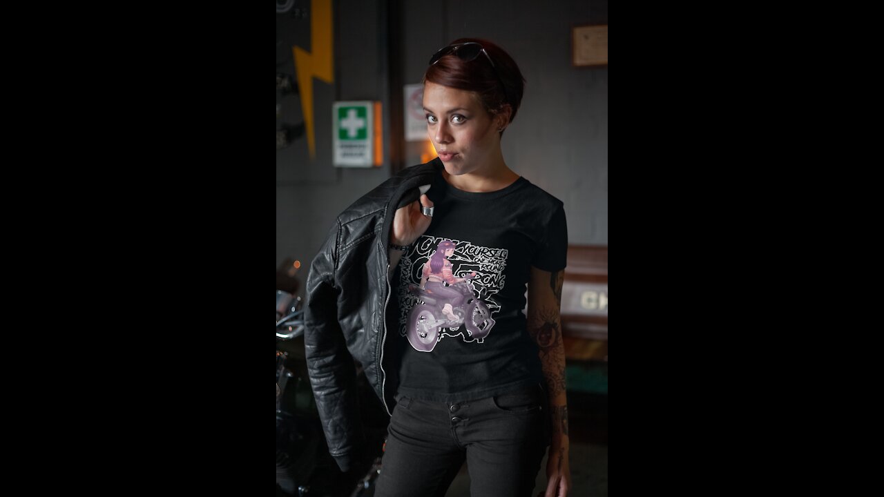 girl biker Classic T-Shirt