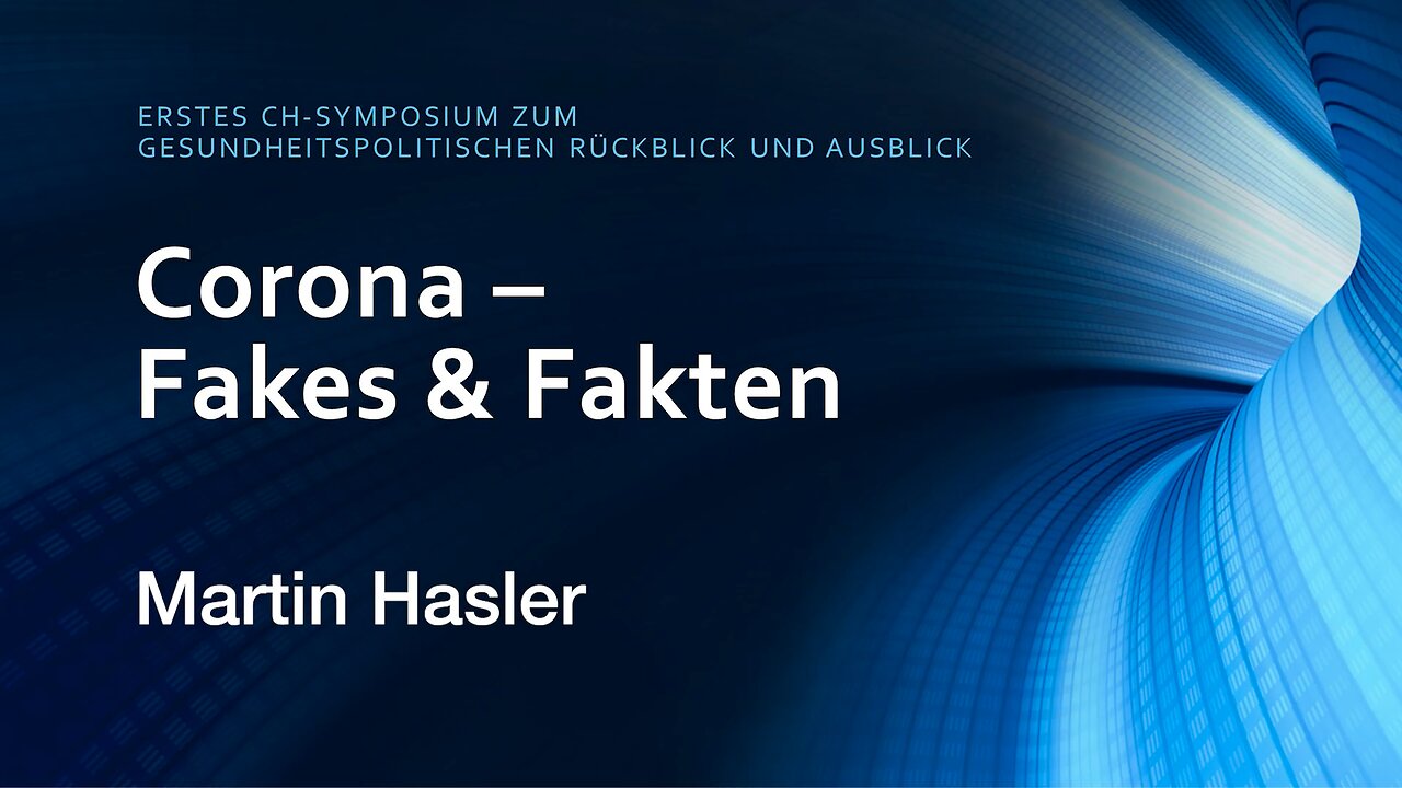 Martin Hasler am 1. CH-Symposium - Sa, 6. April 2024