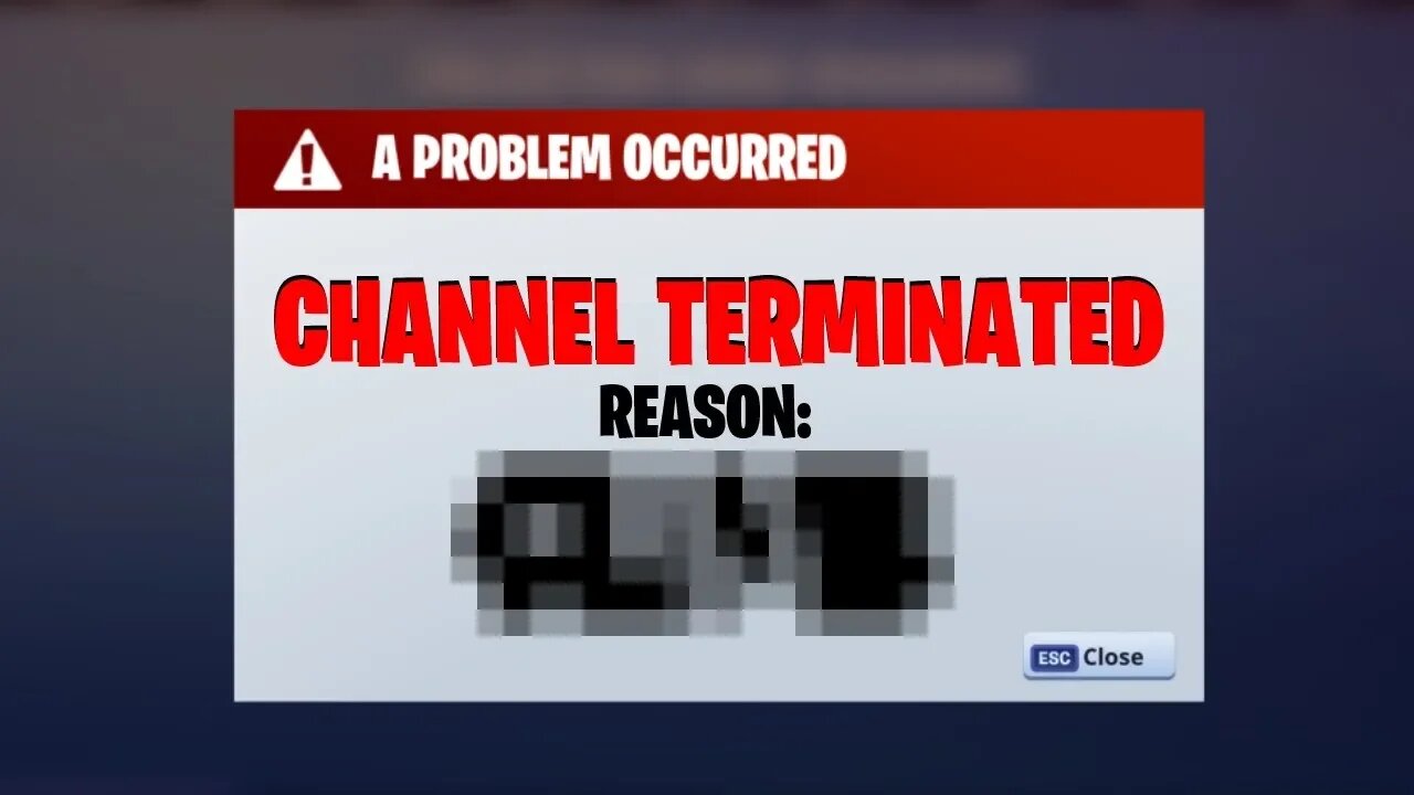 We Are Deleting The Channel.. (Fortnite)