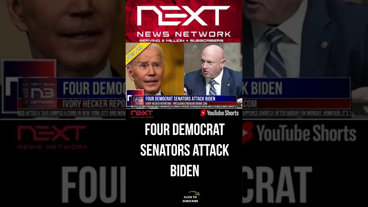 Four Democrat Senators Attack Biden #shorts