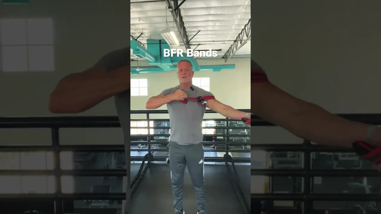 Faster Muscle Building with BFR Bands! #shorts