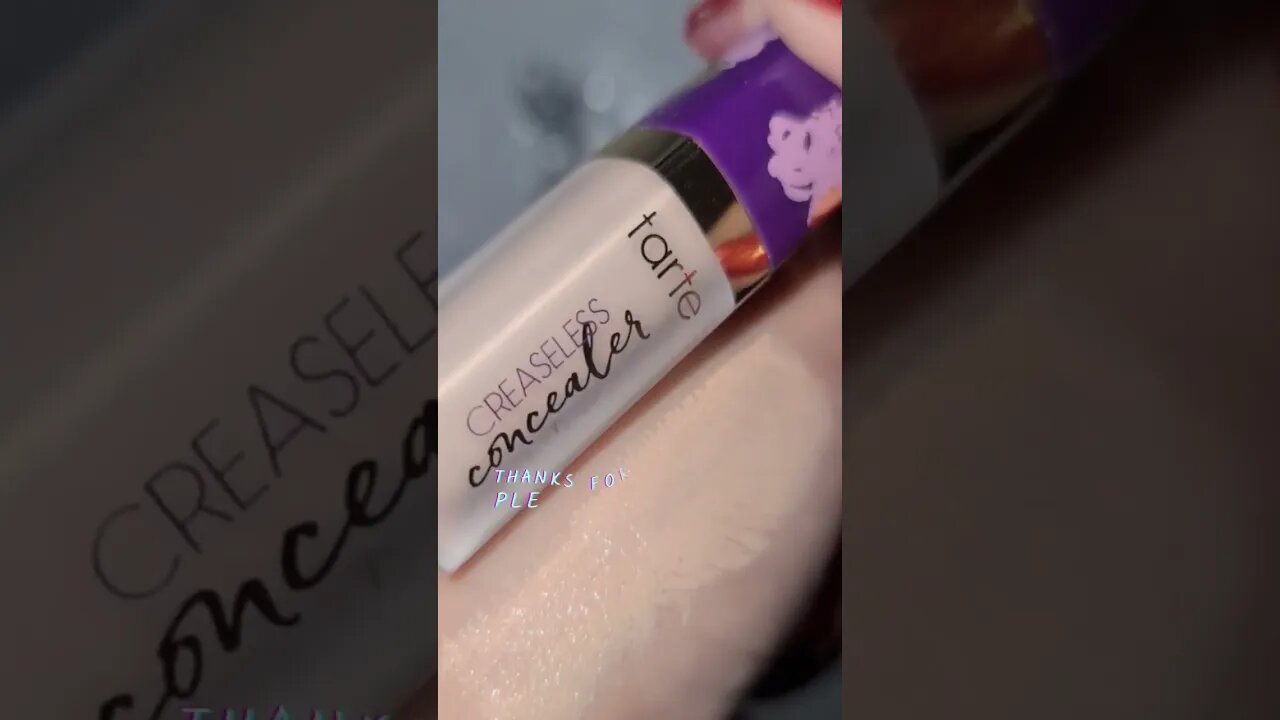 Tarte Creaseless Concealer LIGHT SAND (mini) #shorts