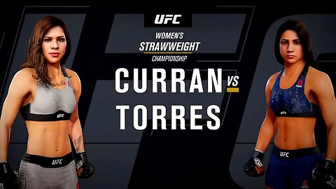 EA Sports UFC 3 Gameplay Tecia Torres vs Kailin Curran