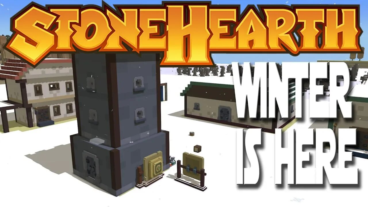 Let's Play Stonehearth ep 19 - Can We Survive The Winter?