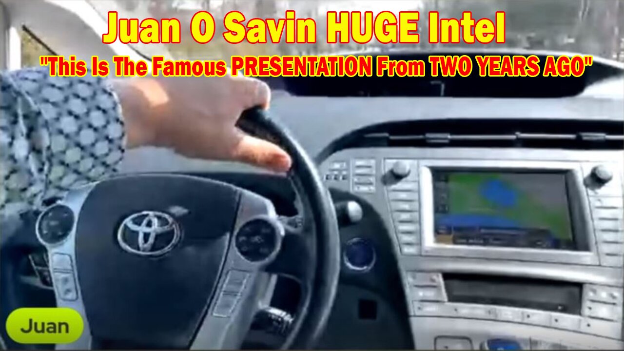 Juan O Savin HUGE Intel Dec 23: "This Is The Famous PRESENTATION From TWO YEARS AGO"