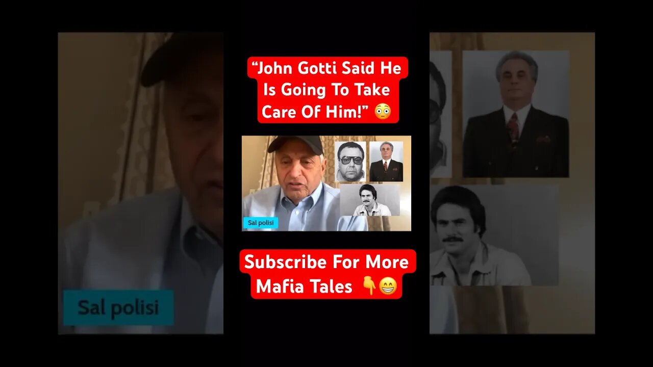 Sal Polisi- “John Gotti Said He Is Going To Take Care Of Tommy DeSimone!” 😳 #mafia #johngotti #kill