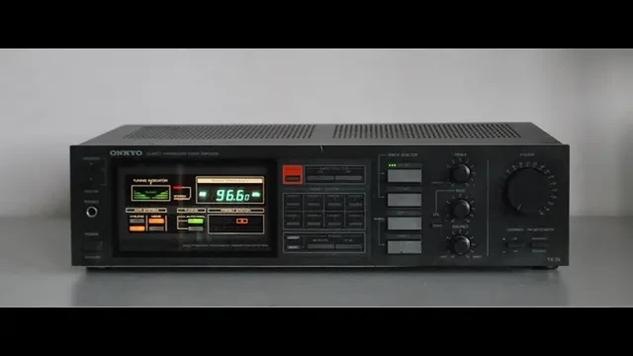 Onkyo TX 26 Stereo Receiver - Features and Test