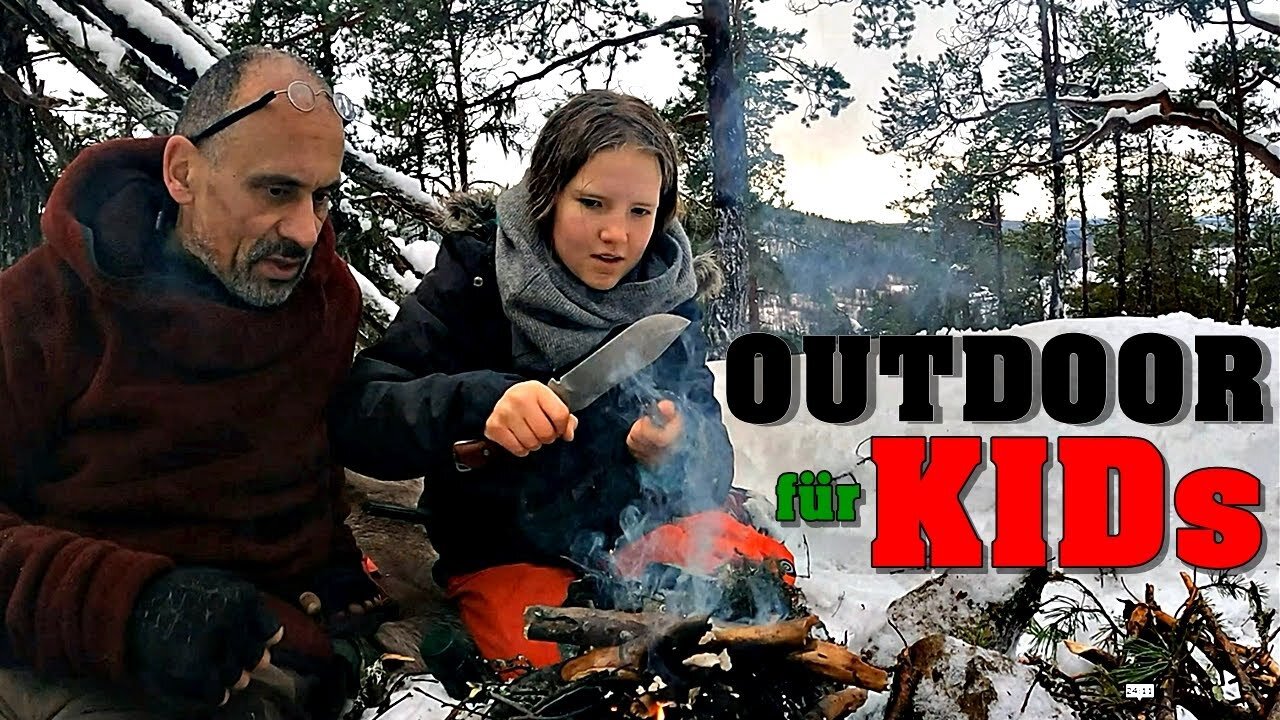 Outdoor für Kids - Feuer machen - Teil 1