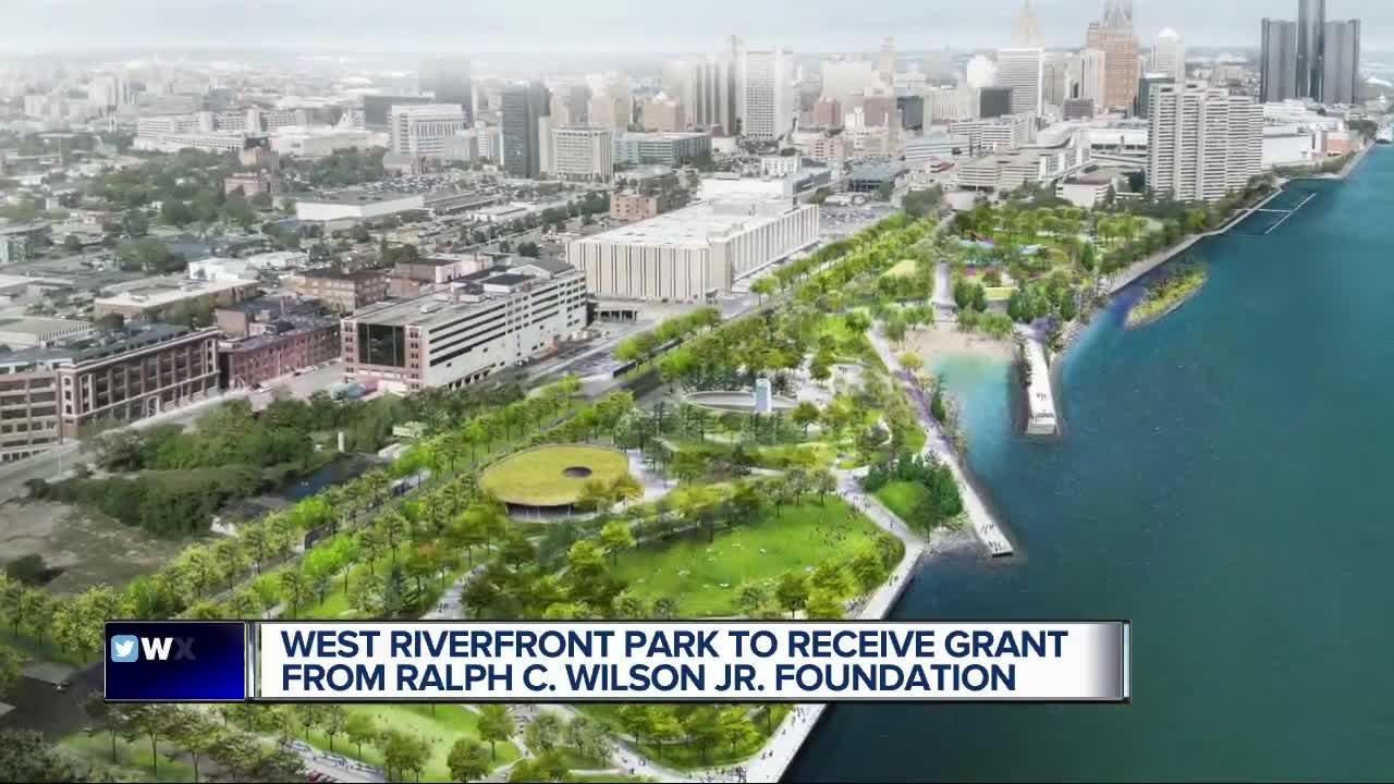 Detroit's West Riverfront Park to receive $100 million grant