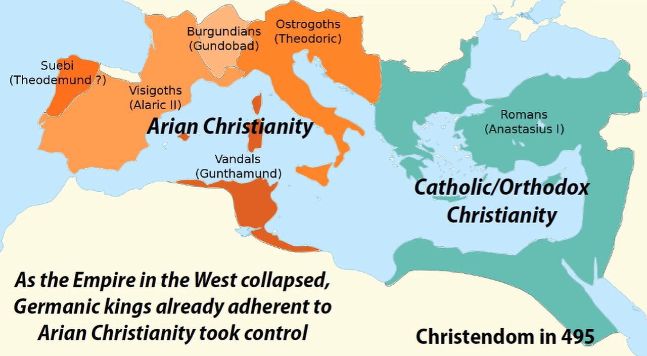 Arian-Gothic Christianity (454-552 A.D.)